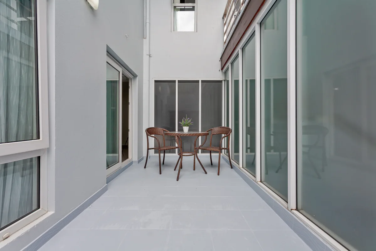 Studio apartment interior