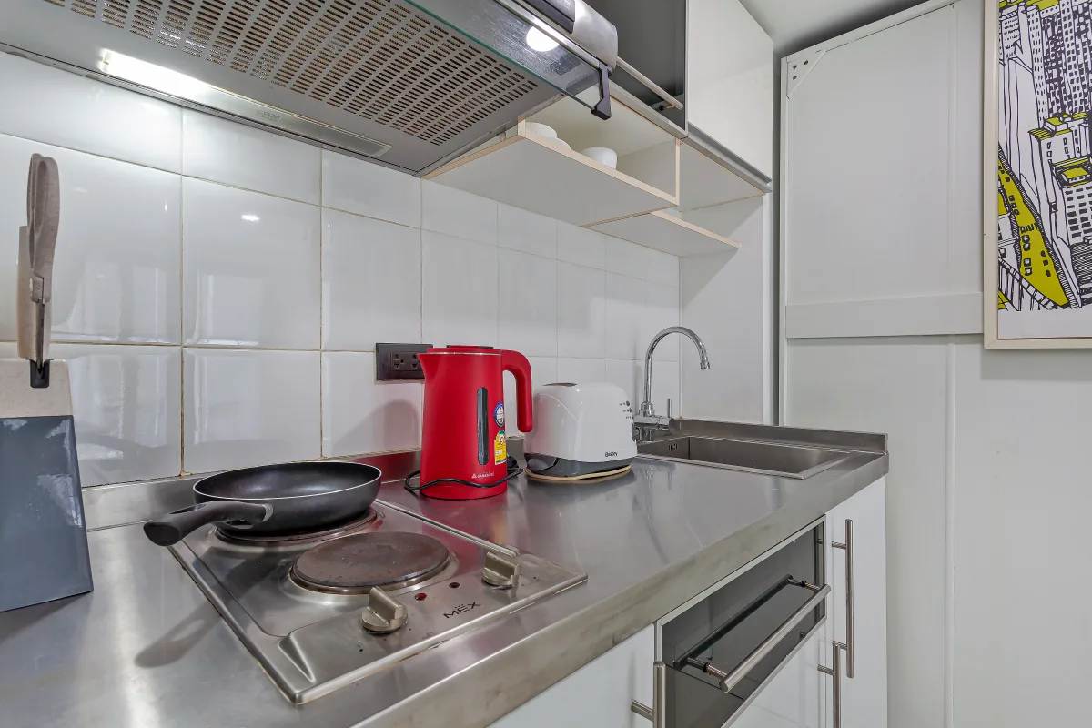 Studio apartment interior