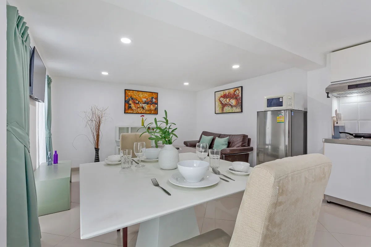 Studio apartment interior