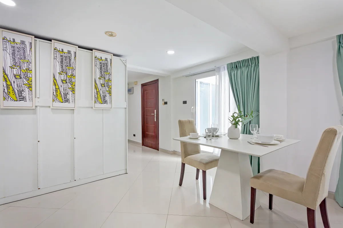 Studio apartment interior