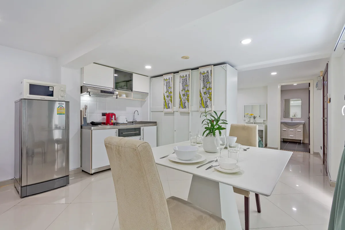 Studio apartment interior