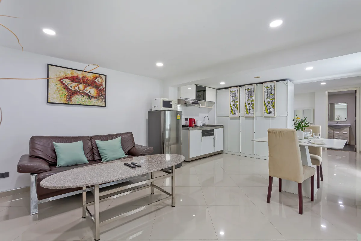 Studio apartment interior