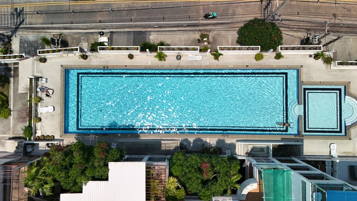 Grosvenor House aerial view Pratumnak Hill